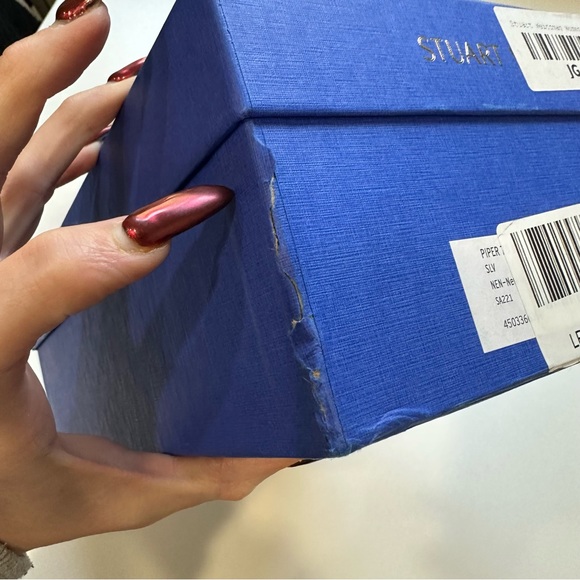 Stuart Weitzman Piper 75mm Crystal/Pearl-Embellished Block-Heel Sandals - Picture 14 of 16